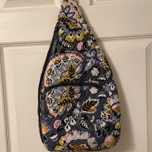Vera Bradley Charmont Meadow sling backpack